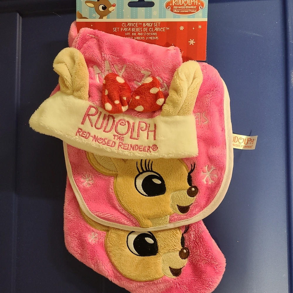 Baby's First Christmas Stocking Set